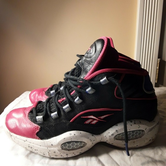 Reebok Other - Iverson  Reebok Question Answer Red/Blue/Black 8.5